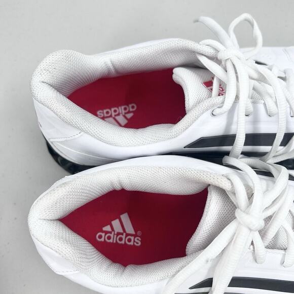 RARE 2013 Adidas RAVA Style Bounce Sneakers White Black D66163 main image 4